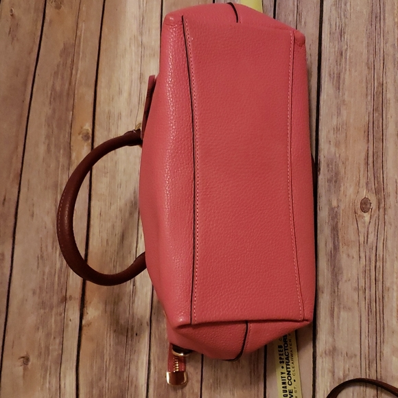Coach Pink and Brown Satchel - Picture 9 of 12